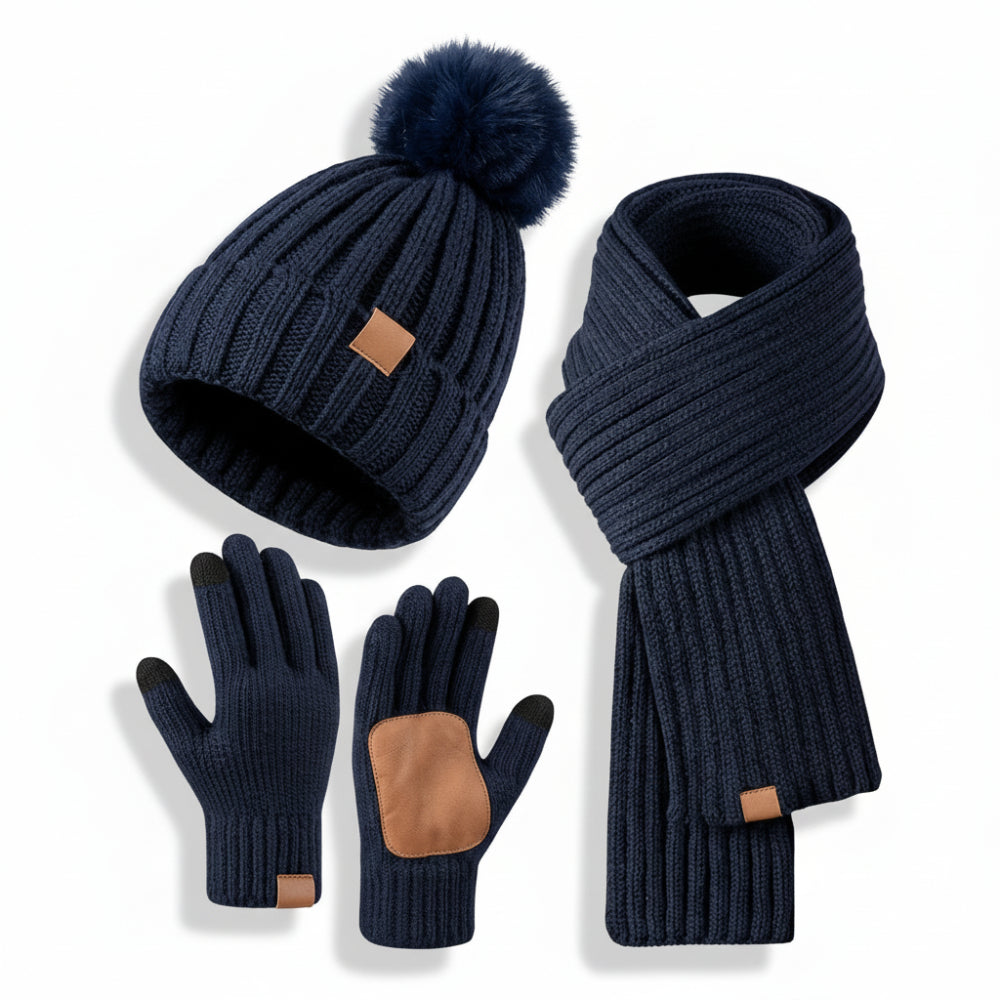 Winter Accessories Knit Hat Scarf