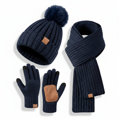 Winter Accessories Knit Hat Scarf