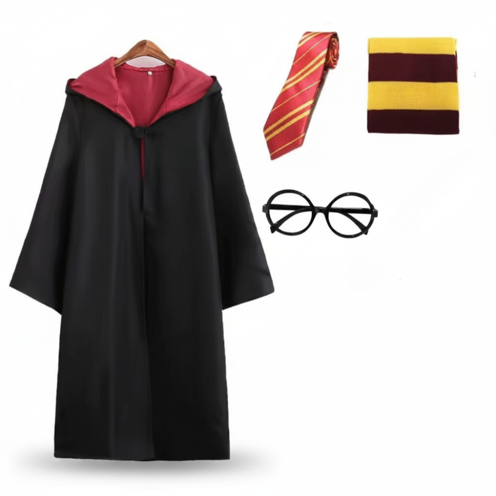 Wizard Costume Kids Adults Cloak Accessories