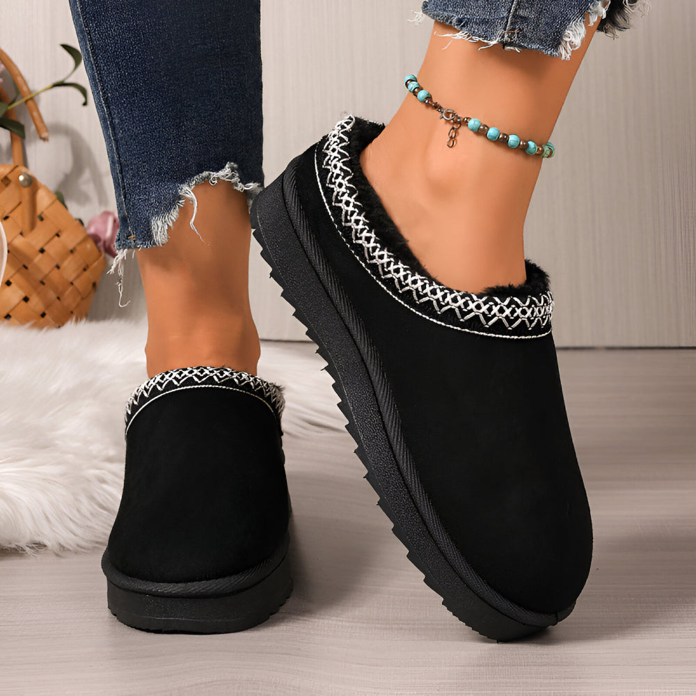 Women's Slippers Winter Flat Indoor Outdoor