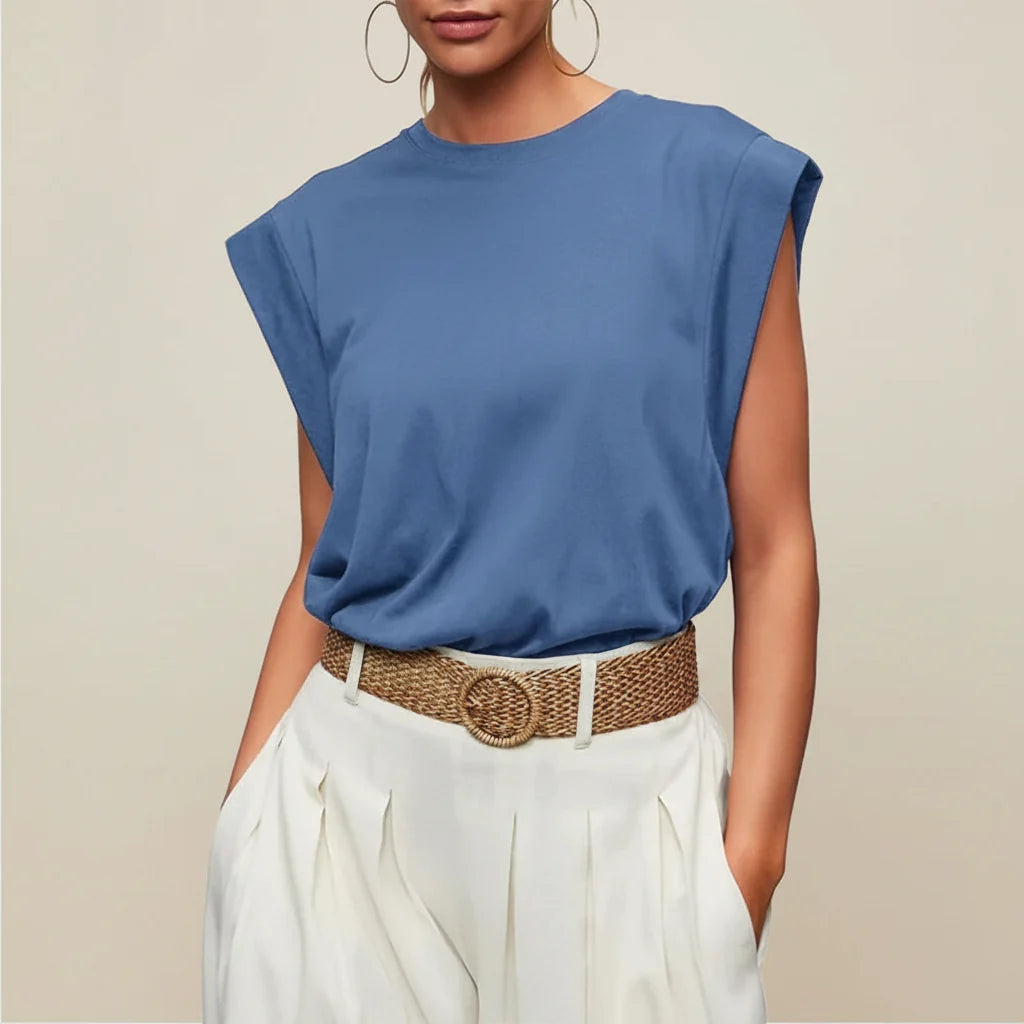 Women Tank Top Casual Sleeveless Loose Fit