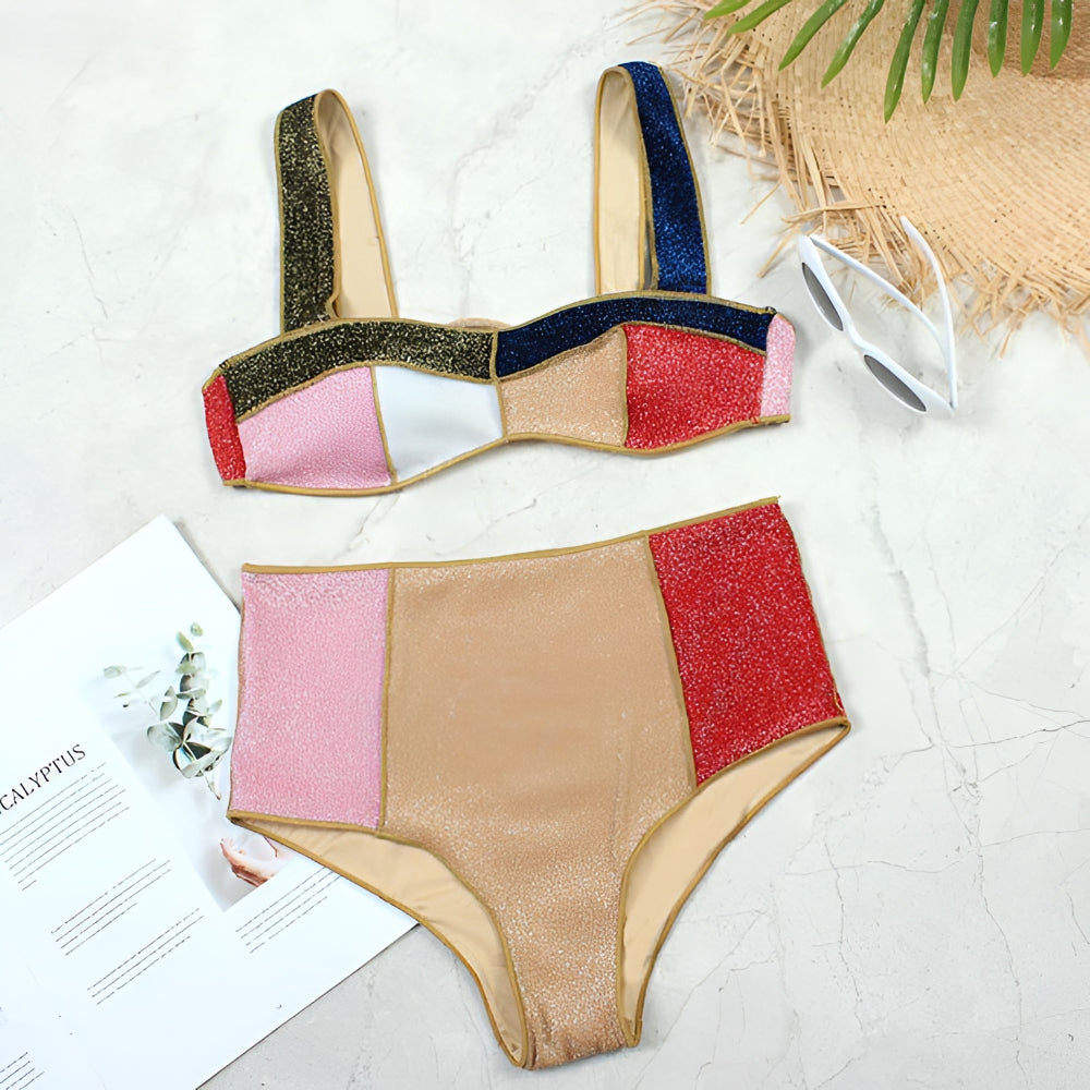 Women's Bikini Set High Waisted Swimwear