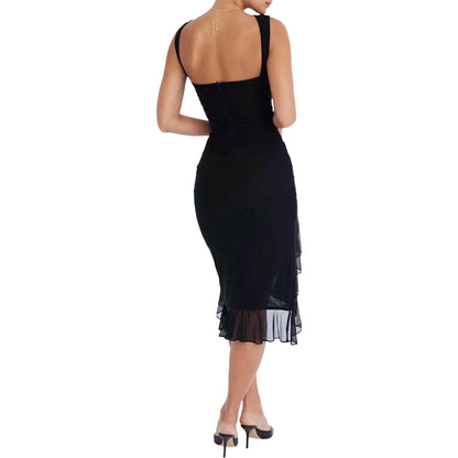 Women's Dresses Cocktail Dress Ruched Midi