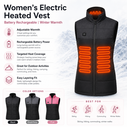 Women's Electric Heated Vest Battery