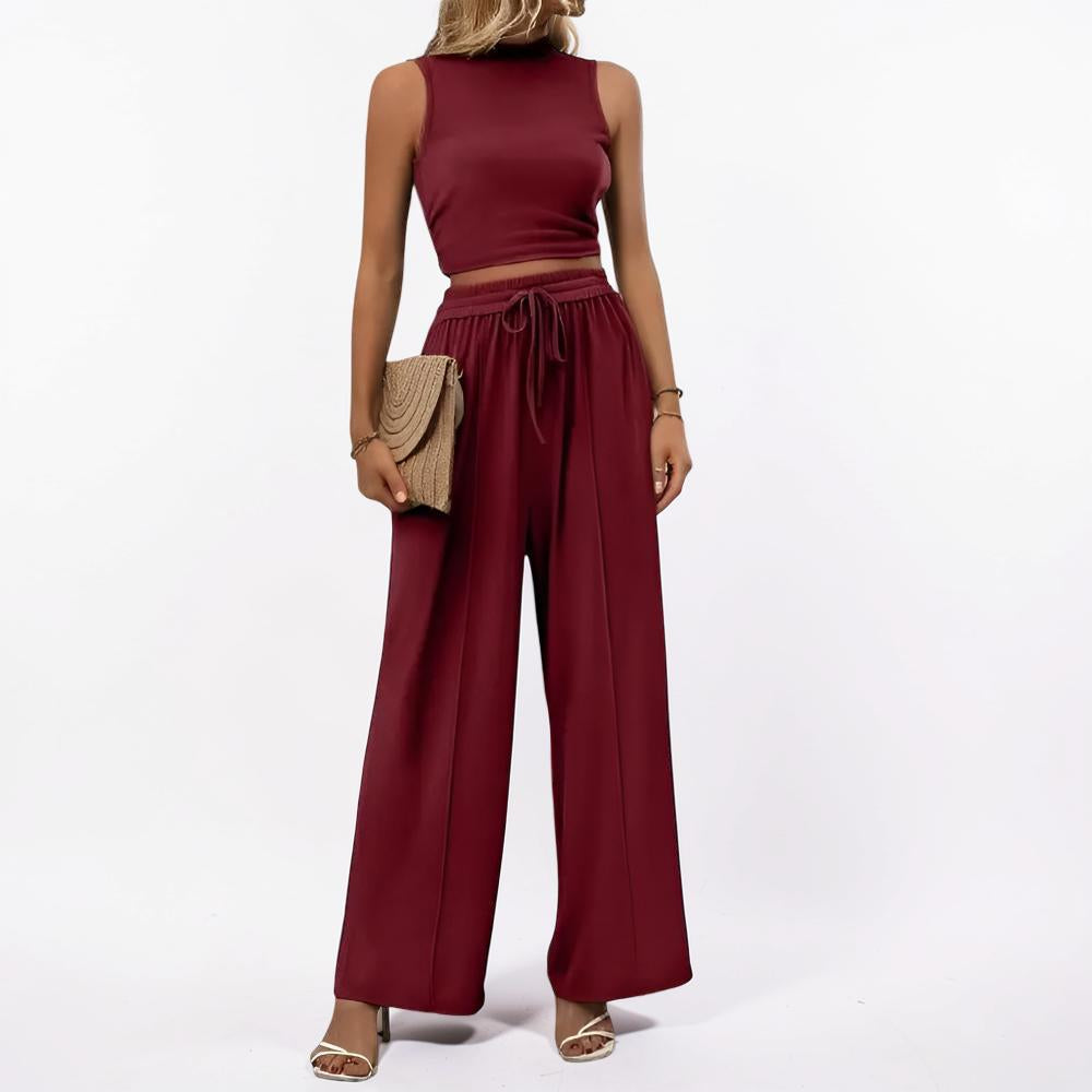 Women's Jumpsuit Sleeveless Wide Leg Casual