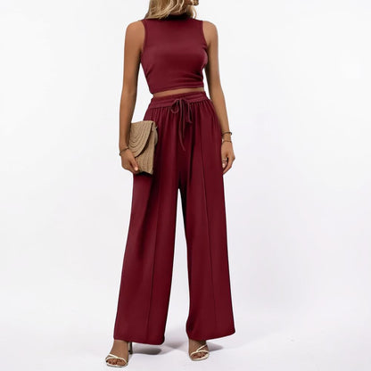 Women's Jumpsuit Sleeveless Wide Leg Casual