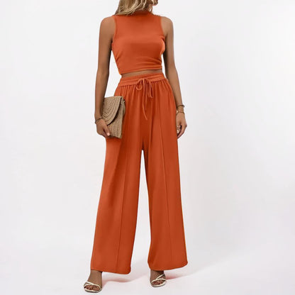 Women's Jumpsuit Sleeveless Wide Leg Casual