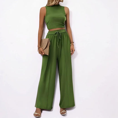 Women's Jumpsuit Sleeveless Wide Leg Casual