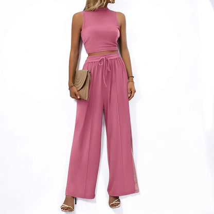 Women's Jumpsuit Sleeveless Wide Leg Casual