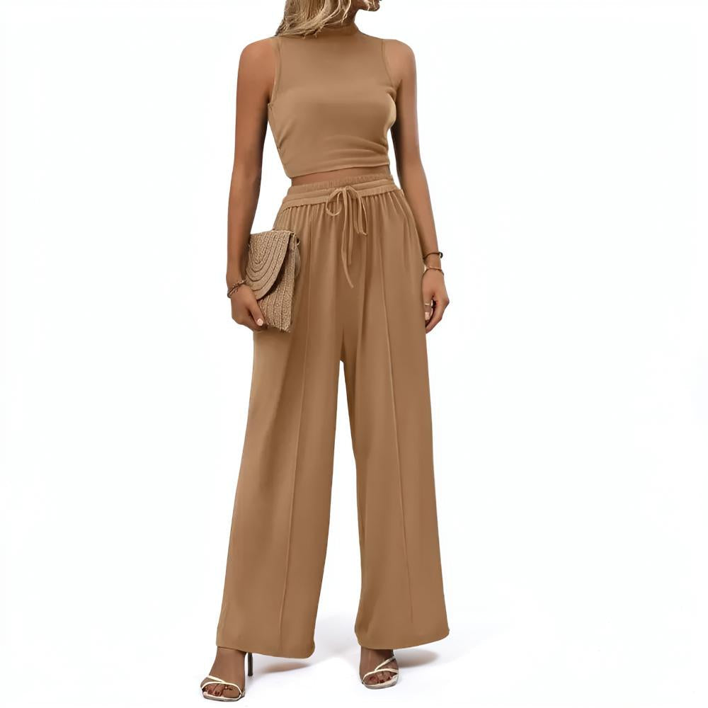 Women's Jumpsuit Sleeveless Wide Leg Casual