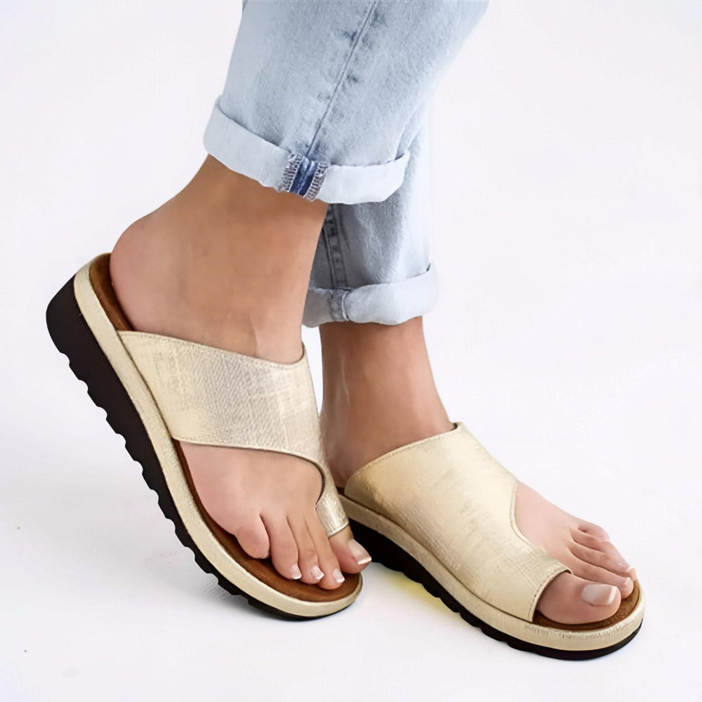 Women's Sandals Slip On Open Toe Casual
