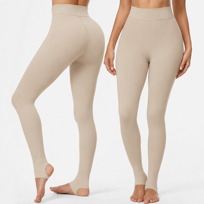 Women's High Waist Leggings Warm Winter