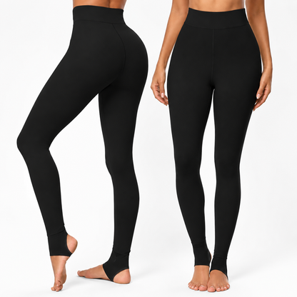 Women's High Waist Leggings Warm Winter