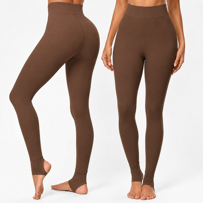 Women's High Waist Leggings Warm Winter