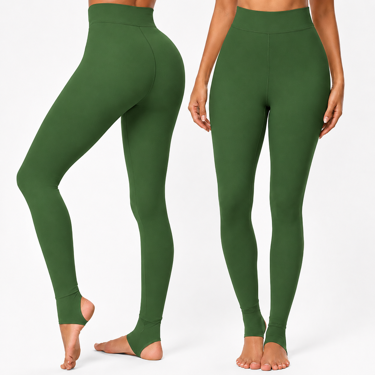 Women's High Waist Leggings Warm Winter