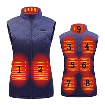 Women's Heated Vest Electric Heating Outdoor