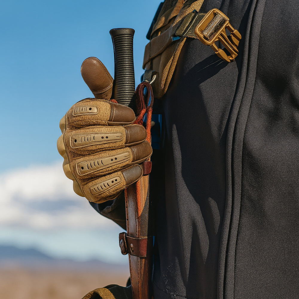 Work Gloves Tactical Grip Reinforced Knuckle