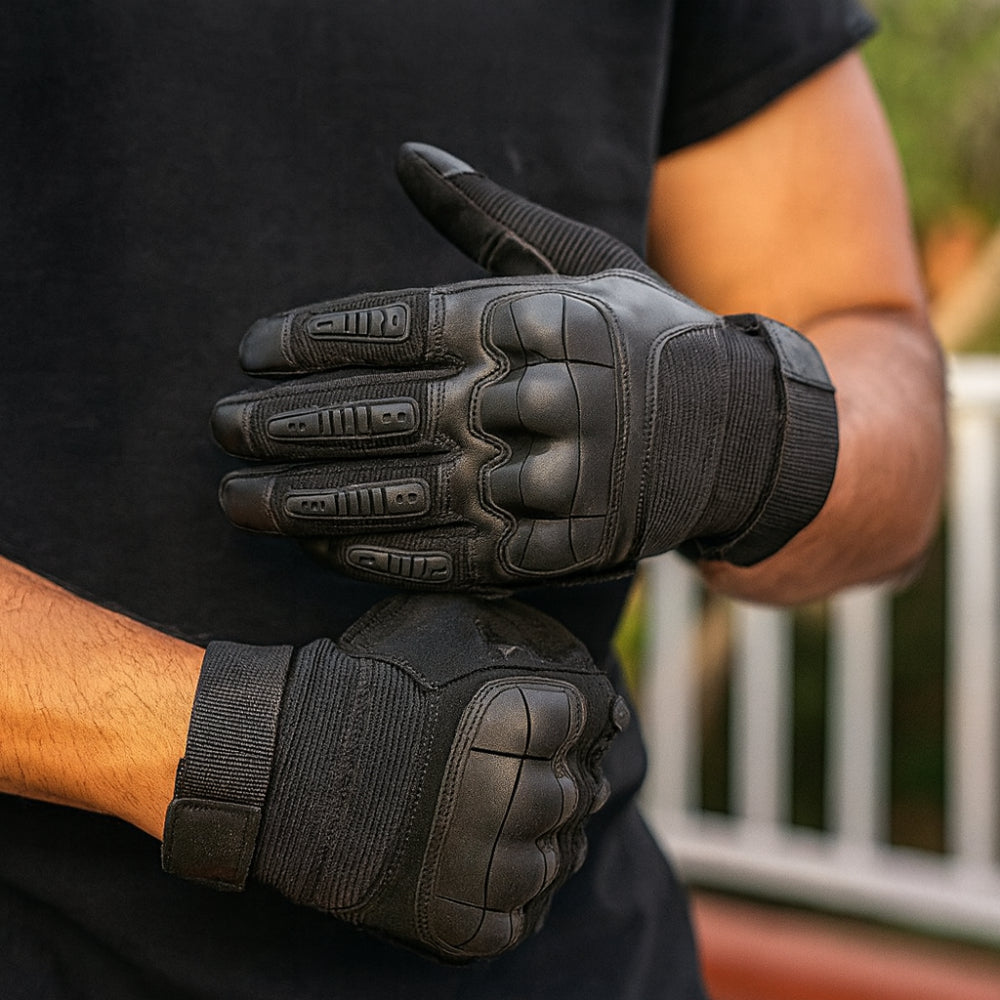 Work Gloves Tactical Grip Reinforced Knuckle