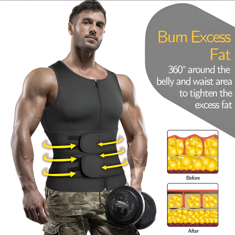 Workout Vest Neoprene Adjustable Fitness