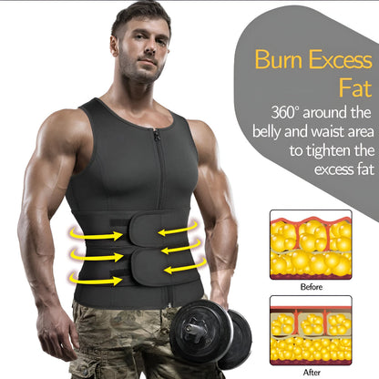 Workout Vest Neoprene Adjustable Fitness