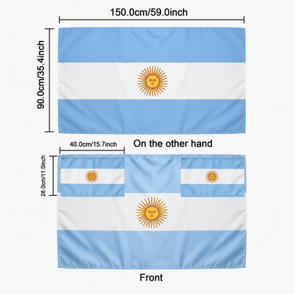 World Cup Argentina Flag Banner Sports Fan
