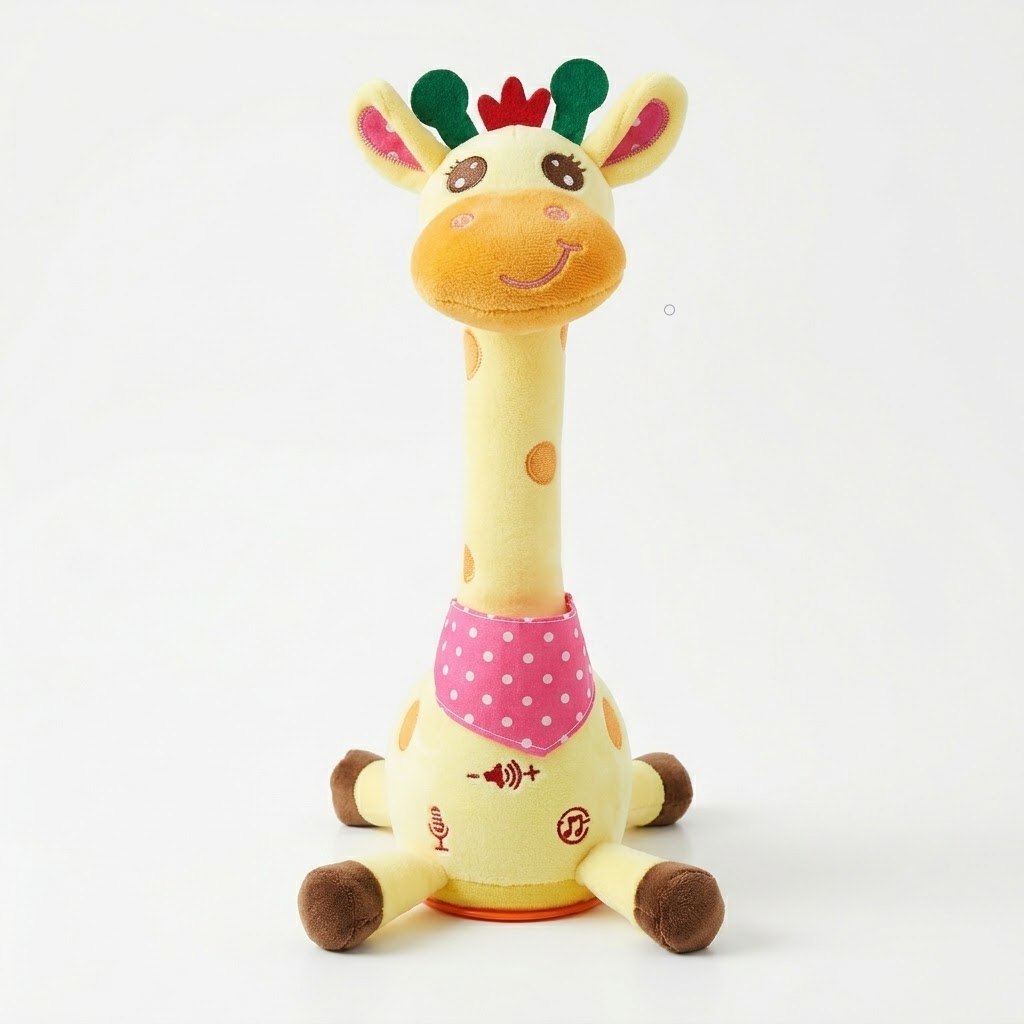 Plush Toy Interactive Singing Giraffe Kids