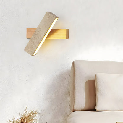 Travertine Wall Light Modern Minimalist
