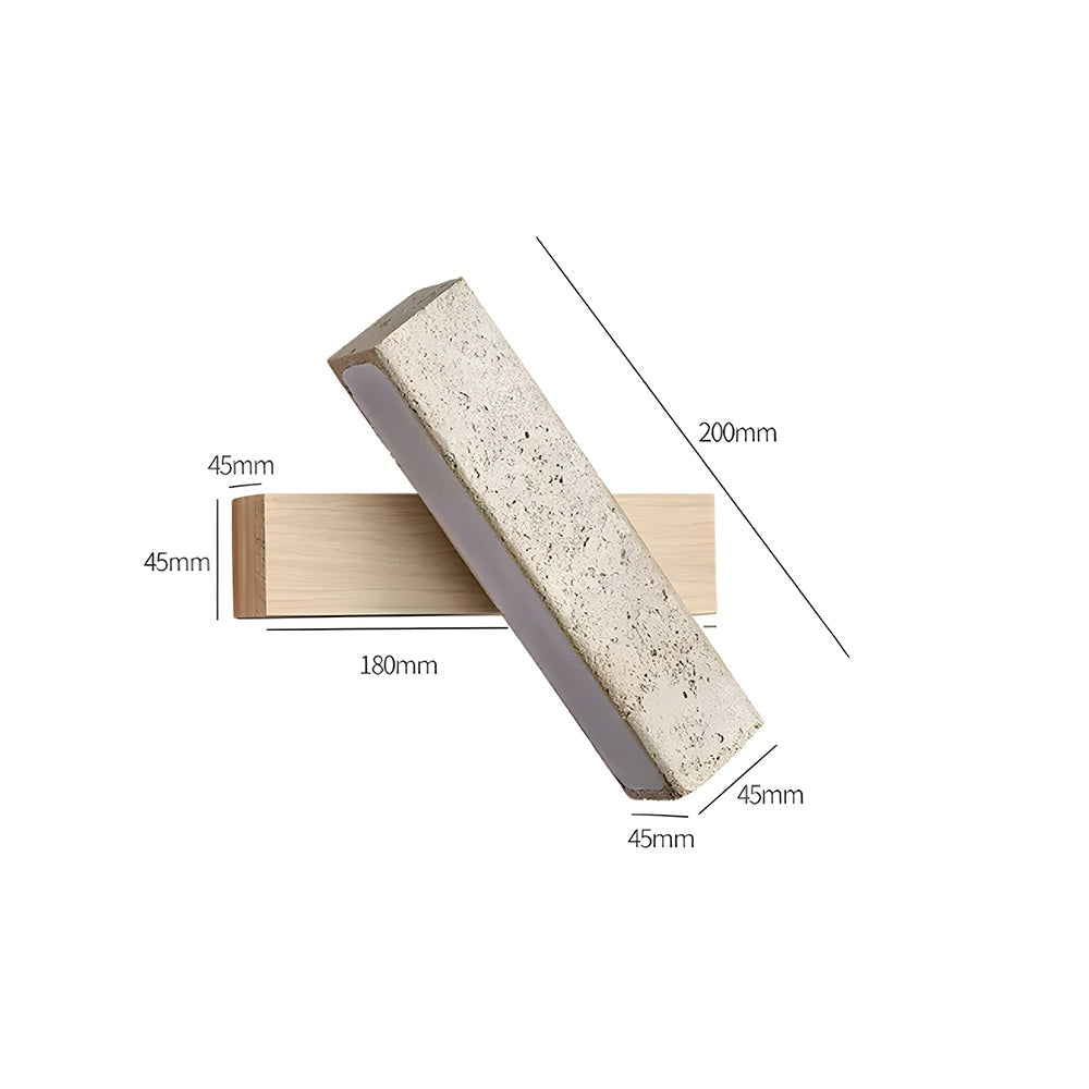 Travertine Wall Light Modern Minimalist