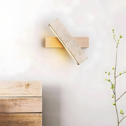 Travertine Wall Light Modern Minimalist
