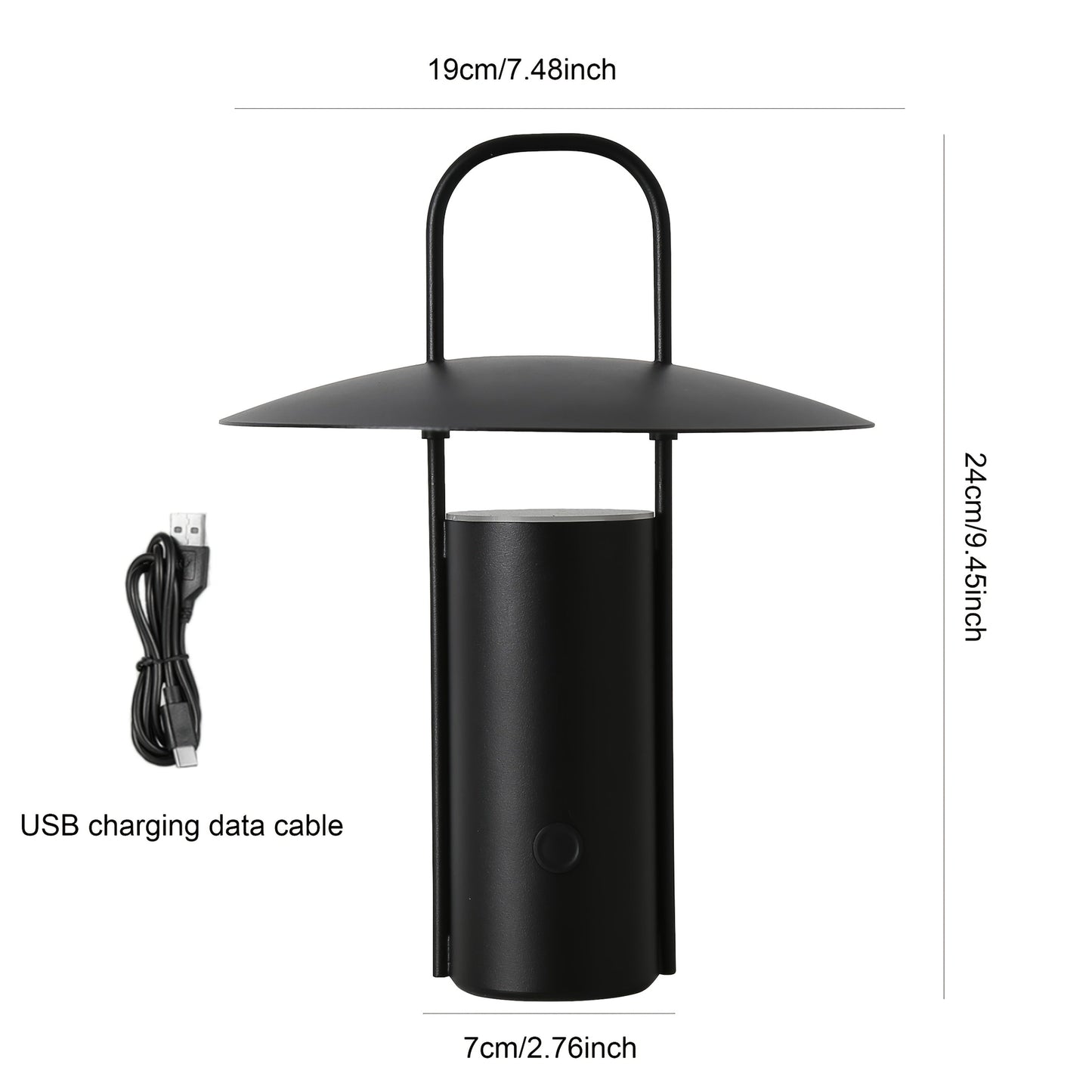 Wireless LED Touch Lamp USB Rechargeable