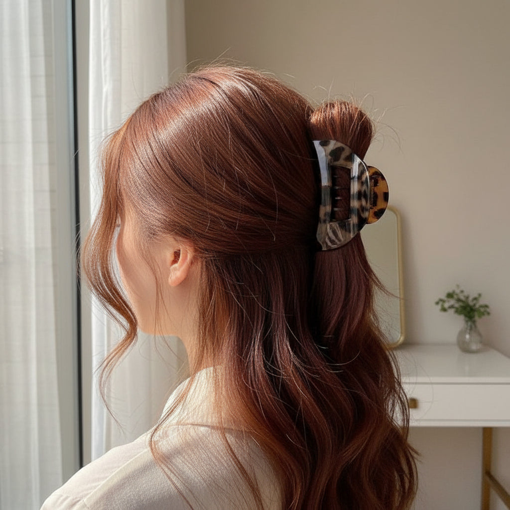 Plastic Hair Claw Clip Thick Hair Stylish