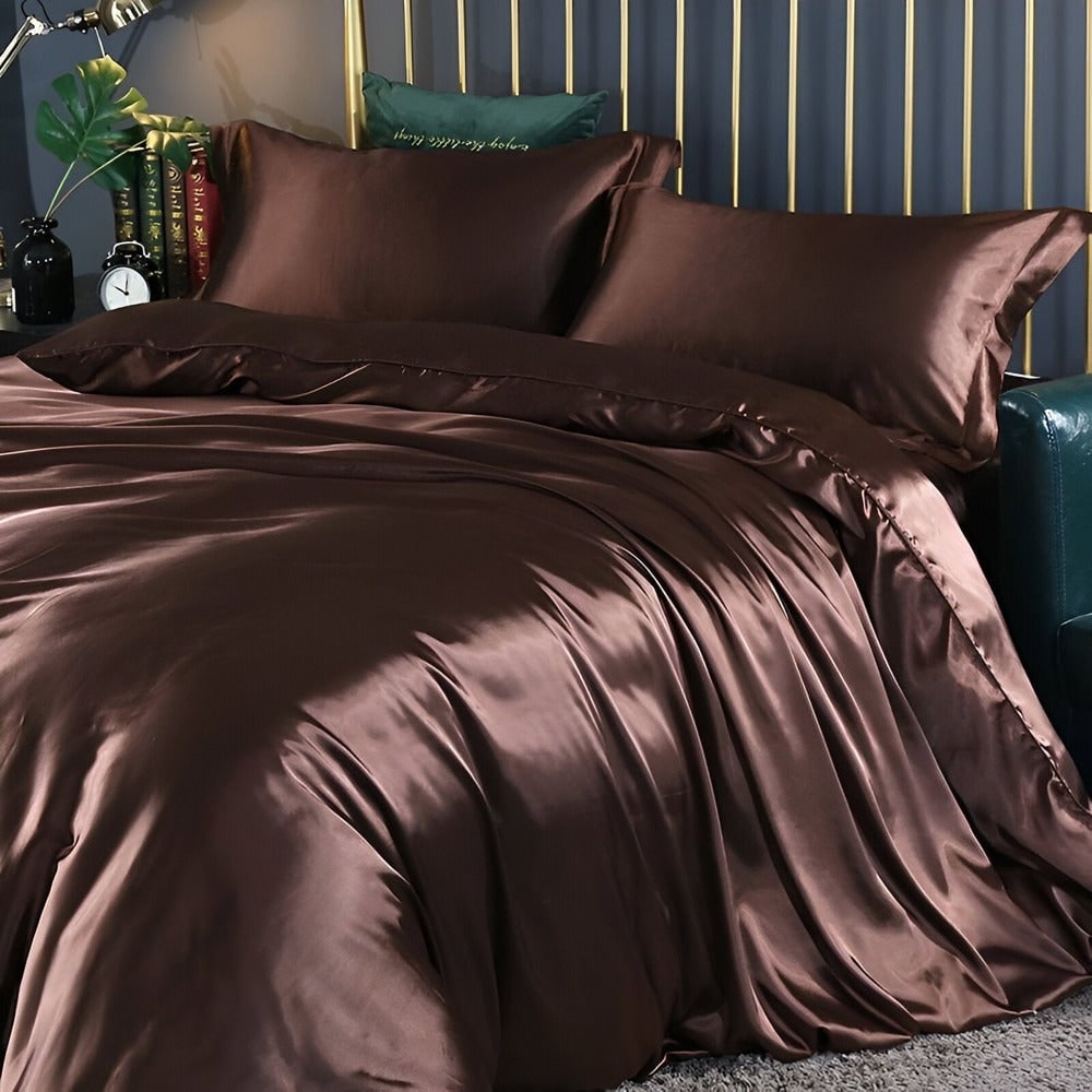 Antibacterial Silk Bedding Set Breathable