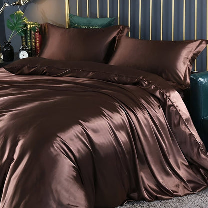 Antibacterial Silk Bedding Set Breathable