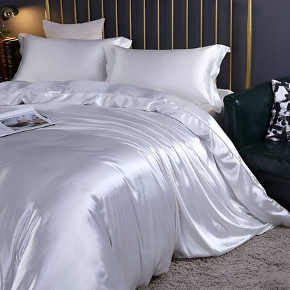 Antibacterial Silk Bedding Set Breathable