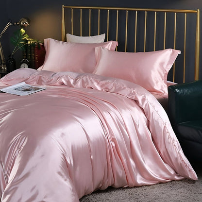 Antibacterial Silk Bedding Set Breathable