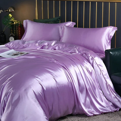 Antibacterial Silk Bedding Set Breathable