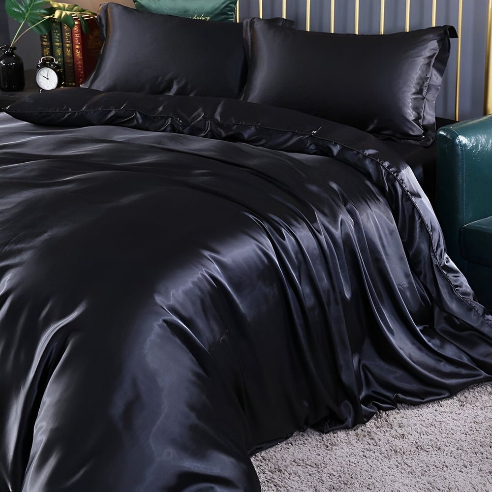 Antibacterial Silk Bedding Set Breathable