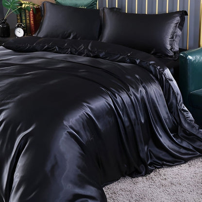 Antibacterial Silk Bedding Set Breathable
