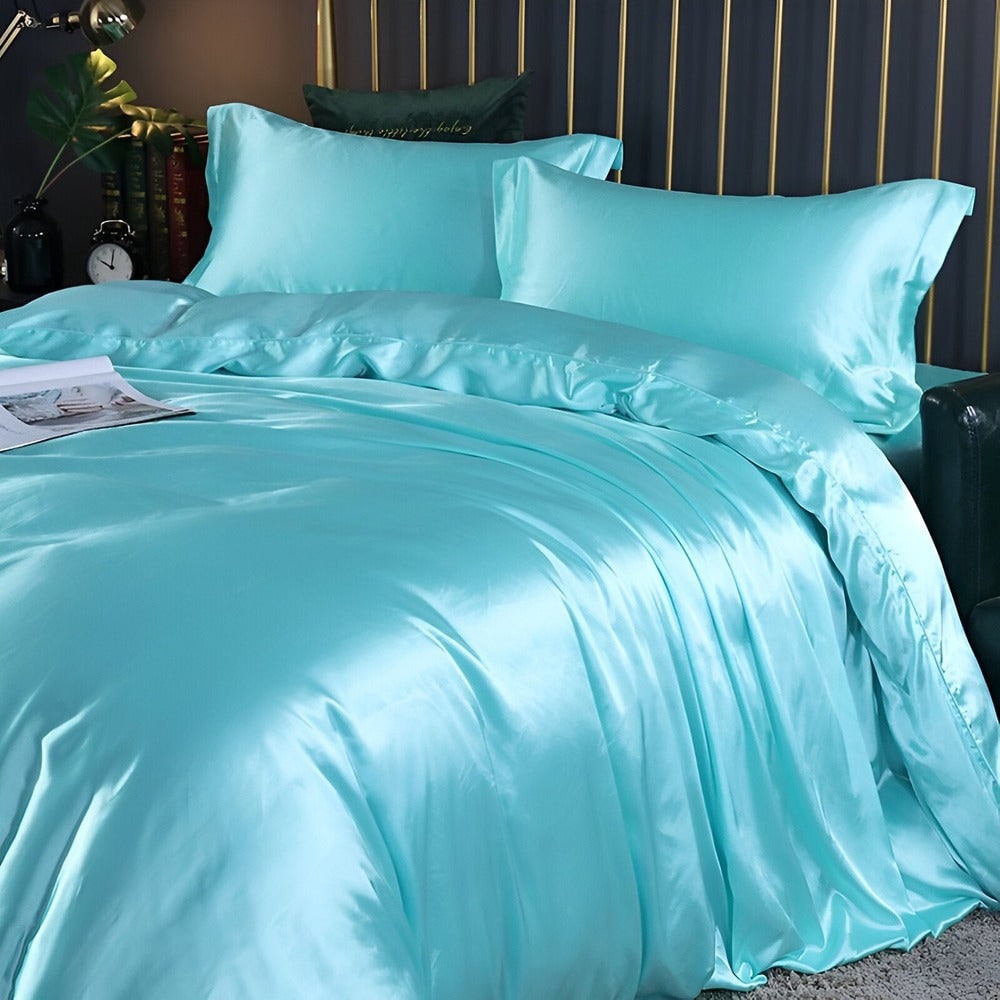 Antibacterial Silk Bedding Set Breathable