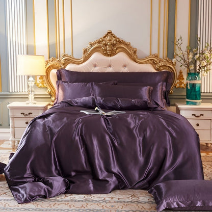 Antibacterial Silk Bedding Set Breathable