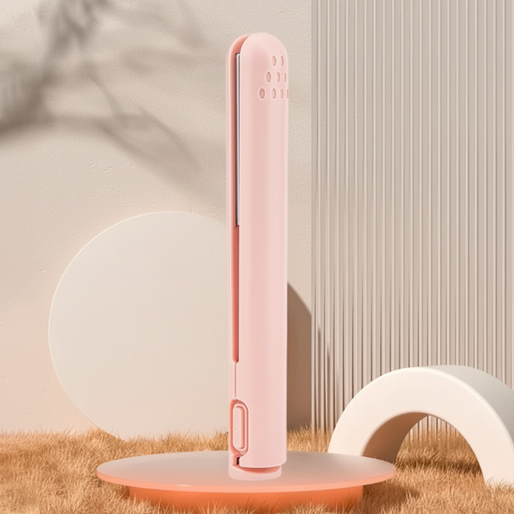 Hair Straightener Cordless Mini Curling Iron