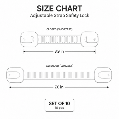 Baby Proof Cabinet Locks Child Safety