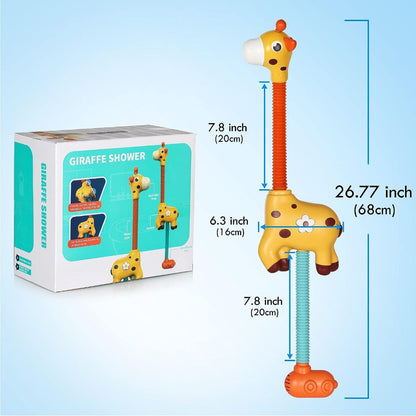 Bath Toy Water Spraying Giraffe Interactive