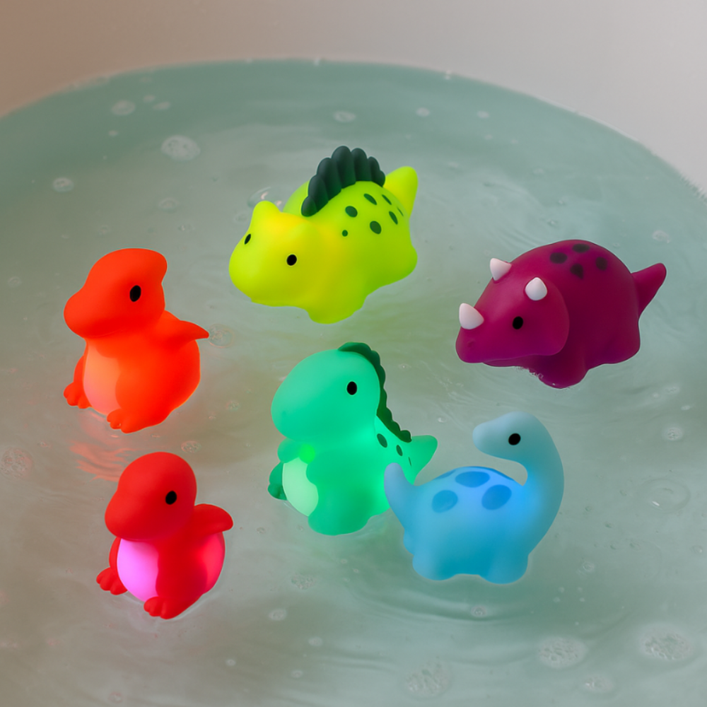 Bath Toys Floating Playset Squirting Rubber