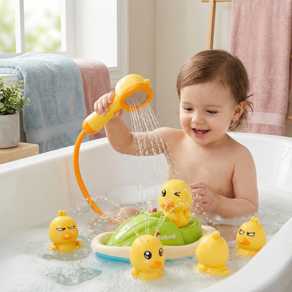 Bath Water Toys Interactive Playset Fun