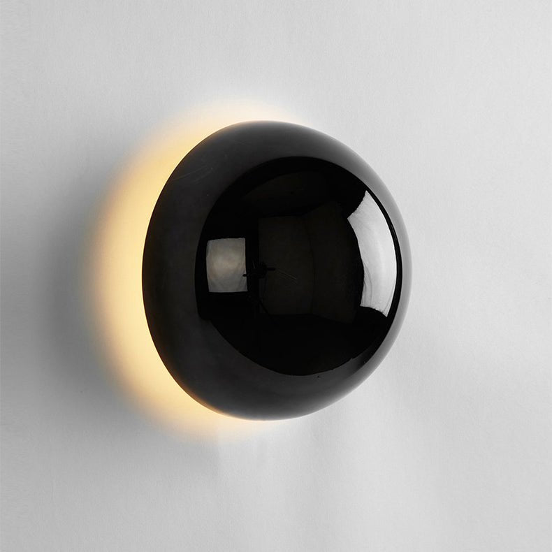 Bauhaus Eclipse Wall Lamp Gold Finish Modern