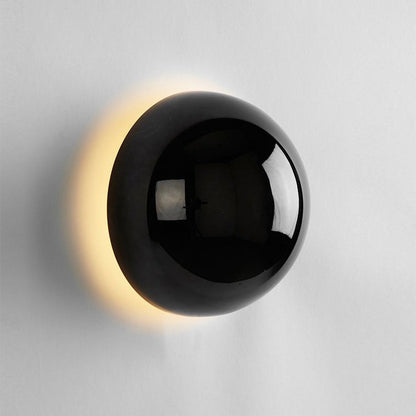 Bauhaus Eclipse Wall Lamp Gold Finish Modern