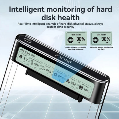 External Hard Drive Portable SSD USB Dock