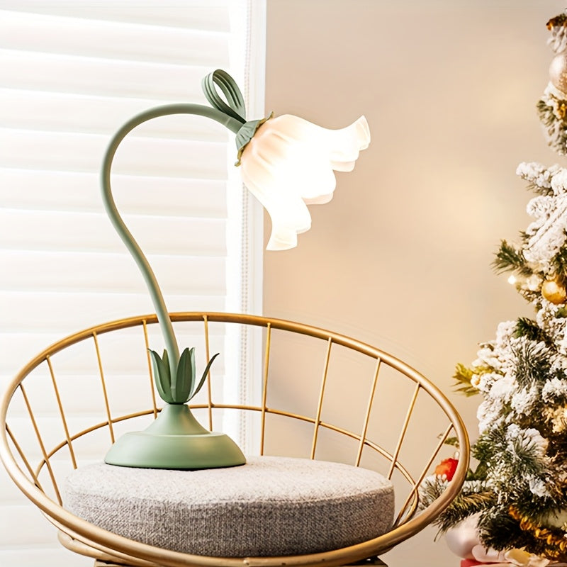 Floral Table Lamp USB Powered