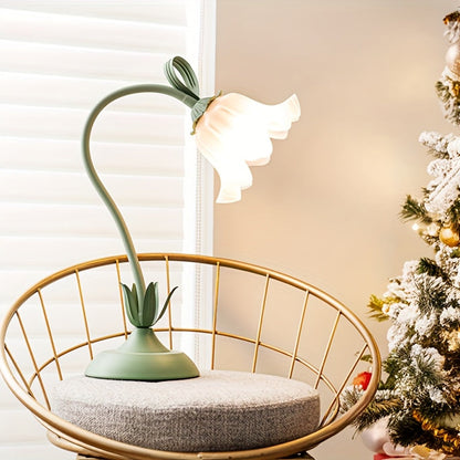 Floral Table Lamp USB Powered
